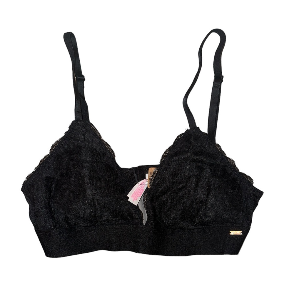 Black Lace Bra